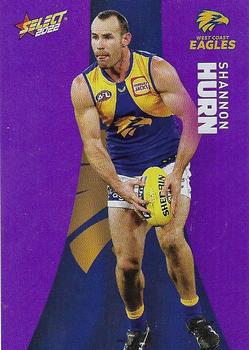 2022 Select AFL Footy Stars - Common Parallel - Purple #PP164 Shannon Hurn Front